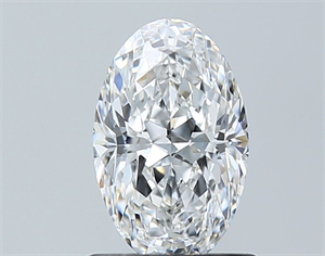 Picture of Natural Diamond 1.02 Carats, Oval with  Cut, D Color, VVS1 Clarity and Certified by GIA