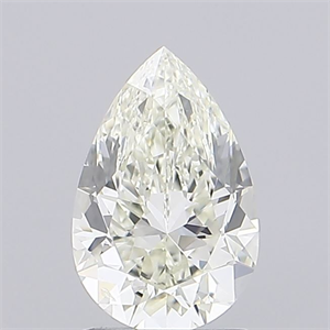Foto Diamante Natural 1.00 quilates, De pera , Color L, claridad SI1 y certificado GIA de