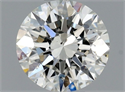 Natural Diamond 0.52 Carats, Round with Excellent Cut, I Color, SI2 Clarity and Certified by GIA