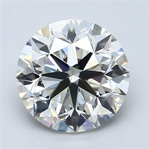 Foto Diamante Natural 2.51 quilates, Redondo , Color I, claridad VS1 y certificado GIA de