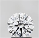 Del inventario de diamantes de laboratorio, 1.59 quilates, Redondo , Color D, claridad VS1 y certificado IGI