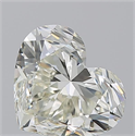 Natural Diamond 2.01 Carats, Heart with  Cut, M Color, VVS1 Clarity and Certified by GIA