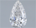 Diamante Natural 0.50 quilates, De pera , Color F, claridad SI1 y certificado GIA