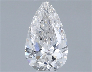 Foto Diamante Natural 0.50 quilates, De pera , Color F, claridad SI1 y certificado GIA de