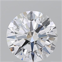Natural Diamond 1.58 Carats, Round with Excellent Cut, D Color, FL Clarity and Certified by GIA