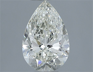 Picture of Natural Diamond 1.20 Carats, Pear with  Cut, I Color, VS1 Clarity and Certified by IGI