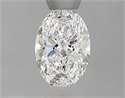 Diamante Natural 0.41 quilates, Ovalado , Color D, claridad VS1 y certificado GIA