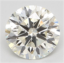 Diamante Natural 0.76 quilates, Redondo , Color K, claridad IF y certificado GIA