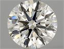 Natural Diamond 0.80 Carats, Round with Excellent Cut, J Color, SI1 Clarity and Certified by GIA