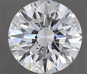 Foto Diamante Natural 1.61 quilates, Redondo , Color E, claridad VS1 y certificado GIA de