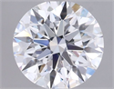 Del inventario de diamantes de laboratorio, 1.01 quilates, Redondo , Color D, claridad VVS2 y certificado IGI