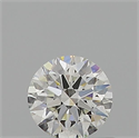 Diamante Natural 0.59 quilates, Redondo , Color H, claridad VS1 y certificado GIA