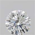Diamante Natural 0.58 quilates, Redondo , Color H, claridad VVS1 y certificado GIA