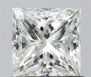 Picture of Natural Diamond 0.70 Carats, Princess with  Cut, H Color, VS1 Clarity and Certified by IGI