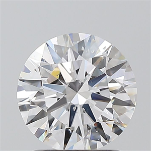 Picture of Natural Diamond 1.50 Carats, Round with Excellent Cut, D Color, SI2 Clarity and Certified by GIA