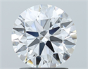 Diamante Natural 1.62 quilates, Redondo , Color D, claridad IF y certificado GIA