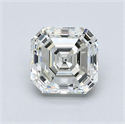 Diamante Natural 1.01 quilates, Asscher , Color J, claridad VS1 y certificado GIA
