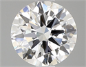 Lab Grown Diamond 1.00 Carats, Round with Very Good Cut, D Color, VVS1 Clarity and Certified by IGI