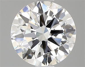 Picture of Lab Grown Diamond 1.00 Carats, Round with Very Good Cut, D Color, VVS1 Clarity and Certified by IGI