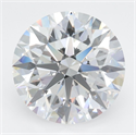 Del inventario de diamantes de laboratorio, 4.03 quilates, Redondo , Color D, claridad VVS1 y certificado GIA
