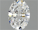 Diamante Natural 0.76 quilates, Ovalado , Color D, claridad VS1 y certificado GIA