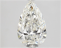Natural Diamond 1.52 Carats, Pear with  Cut, H Color, VVS1 Clarity and Certified by GIA