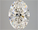 Natural Diamond 4.70 Carats, Oval with  Cut, I Color, VS1 Clarity and Certified by GIA
