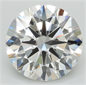 Lab Grown Diamond 5.20 Carats, Round with Ideal Cut, F Color, VS2 Clarity and Certified by IGI