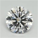 Del inventario de diamantes de laboratorio, 6.10 quilates, Redondo , Color E, claridad VVS2 y certificado IGI