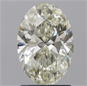 Natural Diamond 1.51 Carats, Oval with  Cut, J Color, VVS1 Clarity and Certified by IGI