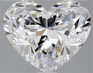 Picture of Natural Diamond 2.01 Carats, Heart with  Cut, D Color, IF Clarity and Certified by GIA