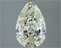 Natural Diamond 2.02 Carats, Pear with  Cut, L Color, SI1 Clarity and Certified by IGI