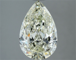 Picture of Natural Diamond 2.02 Carats, Pear with  Cut, L Color, SI1 Clarity and Certified by IGI
