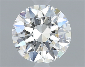 Foto Diamante Natural 0.52 quilates, Redondo , Color G, claridad IF y certificado GIA de