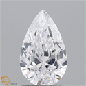Diamante Natural 1.50 quilates, De pera , Color D, claridad I1 y certificado GIA