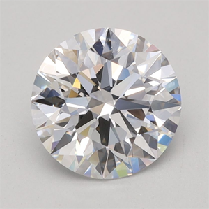 Picture of Lab Grown Diamond 1.14 Carats, Round with Ideal Cut, D Color, VVS2 Clarity and Certified by IGI
