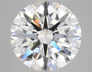 Picture of Lab Grown Diamond 5.20 Carats, Round with Ideal Cut, G Color, VS1 Clarity and Certified by IGI