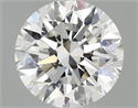 Lab Grown Diamond 1.50 Carats, Round with Excellent Cut, F Color, VS2 Clarity and Certified by IGI