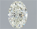 Diamante Natural 0.51 quilates, Ovalado , Color K, claridad SI1 y certificado GIA