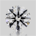 Natural Diamond 0.50 Carats, Round with Excellent Cut, D Color, SI2 Clarity and Certified by GIA
