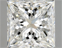 Natural Diamond 1.01 Carats, Princess with  Cut, I Color, VS2 Clarity and Certified by GIA