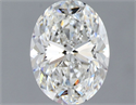Diamante Natural 0.90 quilates, Ovalado , Color E, claridad SI1 y certificado GIA