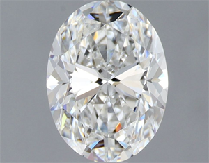 Foto Diamante Natural 0.90 quilates, Ovalado , Color E, claridad SI1 y certificado GIA de