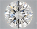 Lab Grown Diamond 6.02 Carats, Round with Excellent Cut, E Color, VVS2 Clarity and Certified by IGI