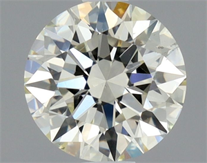 Picture of Natural Diamond 0.74 Carats, Round with Excellent Cut, L Color, SI1 Clarity and Certified by GIA