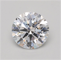 Del inventario de diamantes de laboratorio, 1.20 quilates, Redondo , Color D, claridad VVS2 y certificado GIA