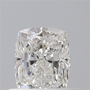 Foto Diamante Natural 0.50 quilates, Del cojín , Color F, claridad SI1 y certificado GIA de