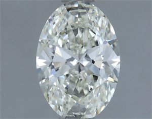 Picture of Natural Diamond 0.90 Carats, Oval with  Cut, J Color, VS2 Clarity and Certified by IGI