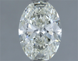 Picture of Natural Diamond 0.90 Carats, Oval with  Cut, J Color, VS2 Clarity and Certified by IGI