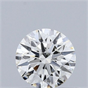 Diamante Natural 0.50 quilates, Redondo , Color I, claridad IF y certificado IGI